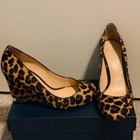 Tory Burch Ponyhair Wedges - Picture 2 of 7